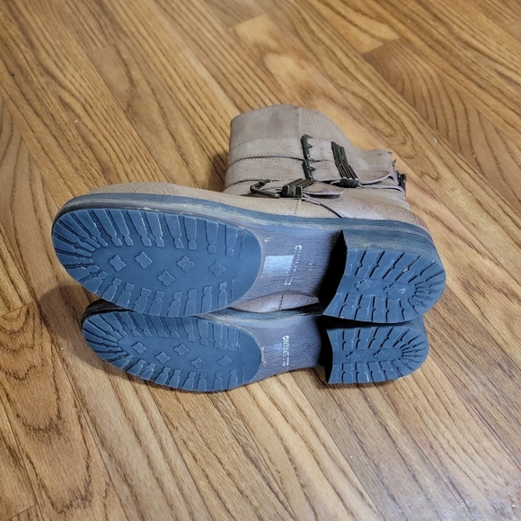 Call It Spring Vegan Leather Boots Size 10 - Picture 7 of 9